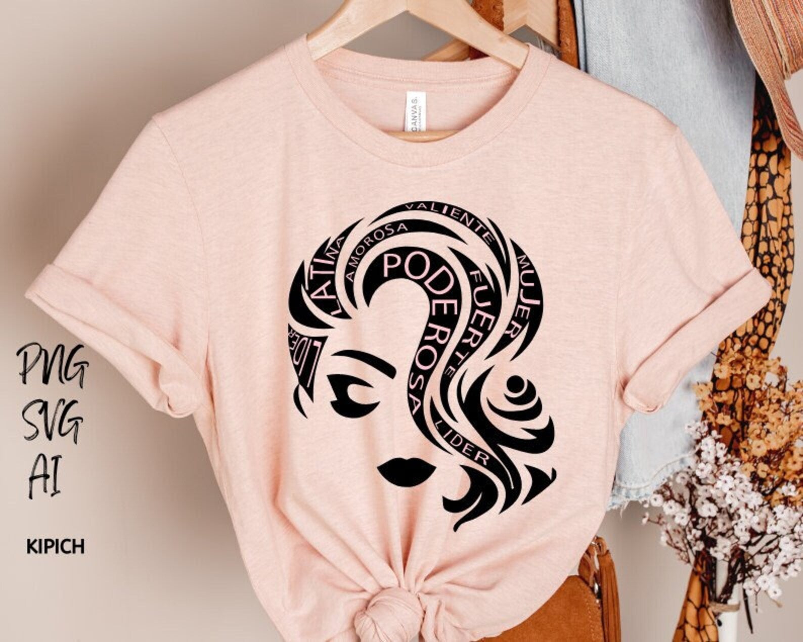 poderosa mujer shirt